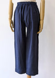 See Saw</p>7/8 Flat Front Elastic Back Pant</p>(Navy)