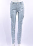 SALE  |  Foil</p>TGIF Pant</p>(Blue Tint)</p>Available: size 8 & 14