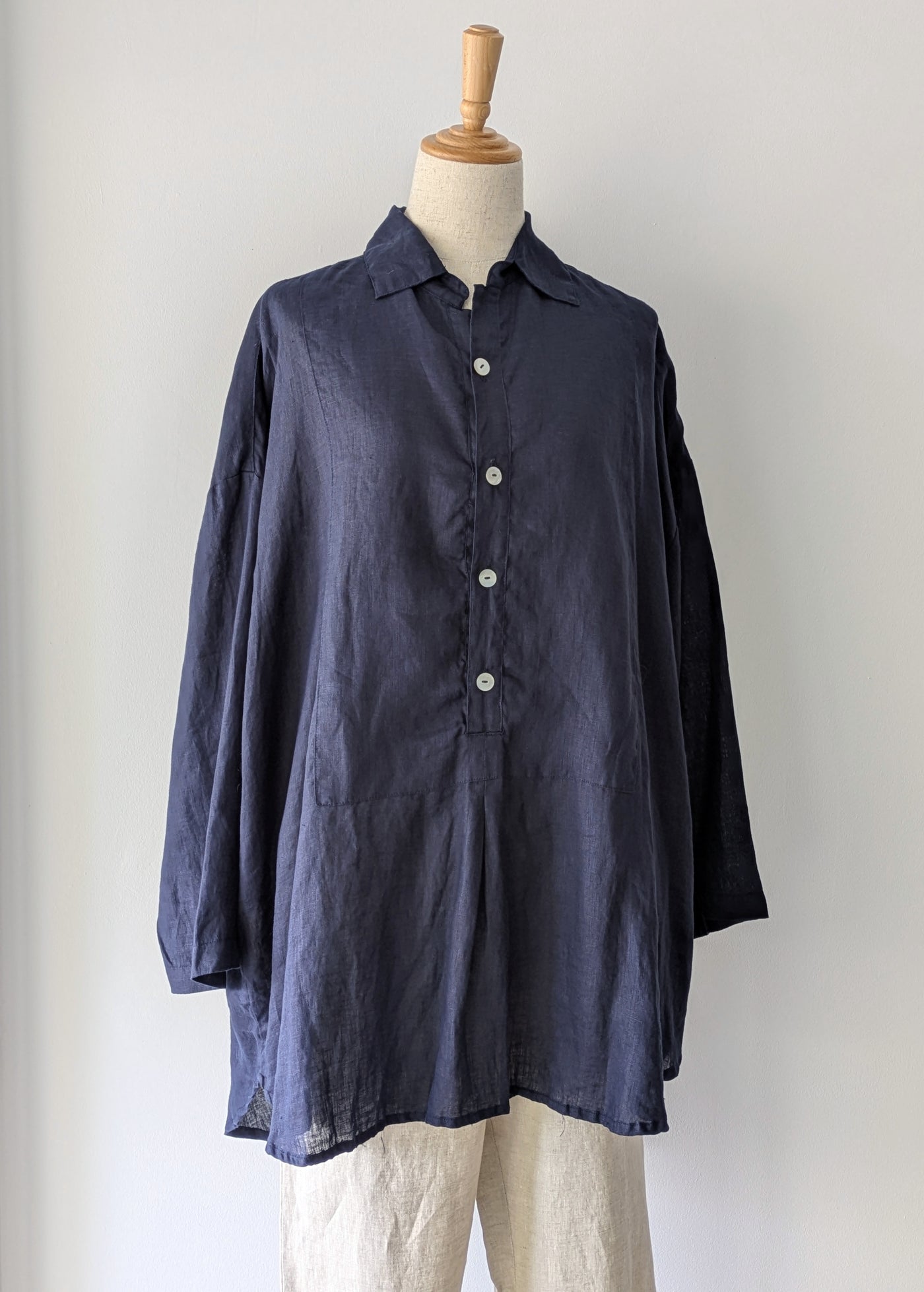 Frockk</p>Megan Shirt</p>(Indigo)