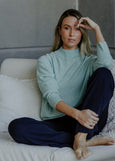 SALE  |  Mae</p>Billie Top</p>(Seafoam)</p>Available: Size X-Small