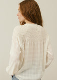 Louise Misha</p>Nicoletta Blouse</p>(Snow)
