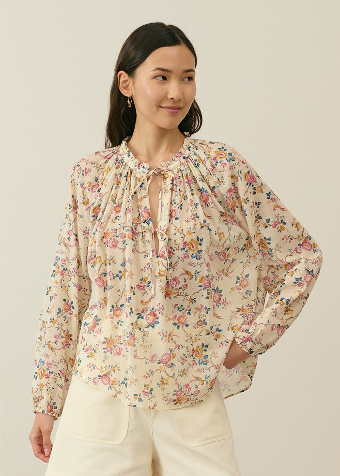 Louise Misha</p>Nicoliana Blouse</p>(Retro Garden)