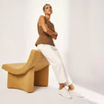 FRANKIE4</p>Jackie</p>(White/Gold Grain)