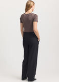 Toorallie</p>Straight Wool Trouser</p>(Black)