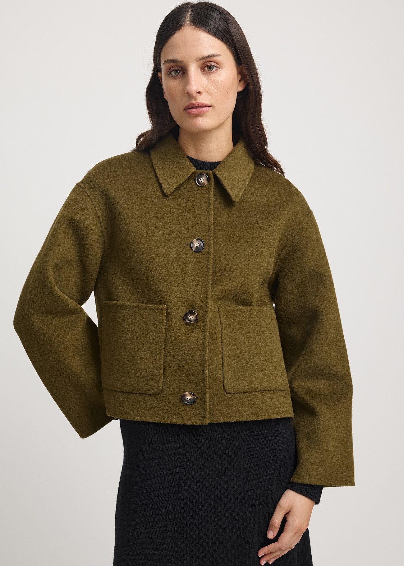 Toorallie</p>Wool Jacket</p>(Cardamon)