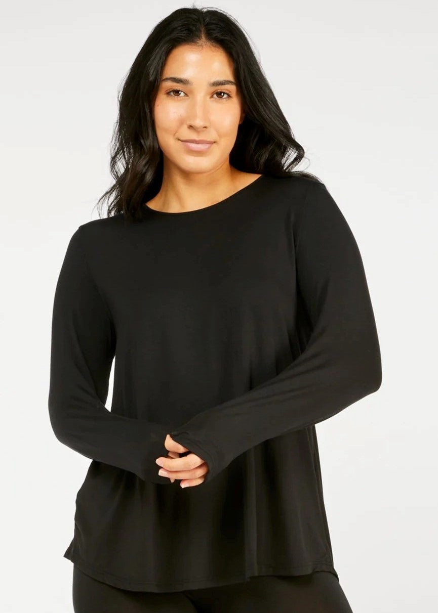 Tani</p>Cara Long Sleeve Top</p>(Black)