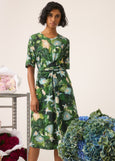 Nancybird</p>Terra Short Sleeve Wrap Dress</p>(Garden)