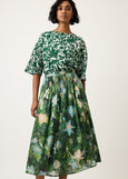 Nancybird</p>Alma Yoke Skirt</p>(Garden)