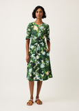 Nancybird</p>Terra Short Sleeve Wrap Dress</p>(Garden)