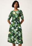 Nancybird</p>Terra Short Sleeve Wrap Dress</p>(Garden)