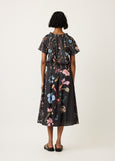 Nancybird</p>Alma Yoke Skirt</p>(Watercolour Charcoal)