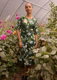 Nancybird</p>Terra Short Sleeve Wrap Dress</p>(Garden)