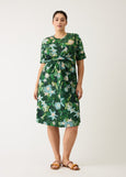 Nancybird</p>Terra Short Sleeve Wrap Dress</p>(Garden)