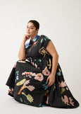 Nancybird</p>Maja Dress</p>(Watercolour Charcoal)