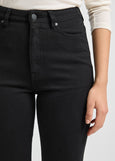 Toorallie</p>High Rise Straight Leg Jean</p>(Black)