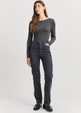 Toorallie</p>High Rise Straight Jean</p>(Blue Stone)