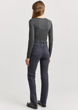 Toorallie</p>High Rise Straight Jean</p>(Blue Stone)