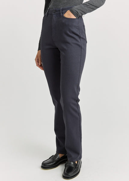 Toorallie</p>High Rise Straight Jean</p>(Blue Stone)