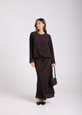 SALE  |  TWO-T's</p>Bark Print Skirt</p>(Bark Print)</p>Available: size 8, 10, 12 & 14