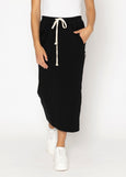 SALE  |  TWObyTWO</p>Oslo Skirt</p>(Black)</p>Available: size Small