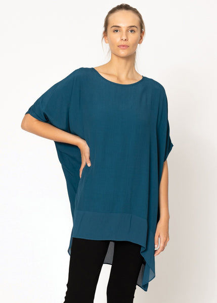 SALE  |  TWOByTWO</p>Allison Tunic</p>(Deep Sea)</p>Available: size M/L