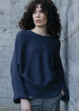 SALE  |  Blacklist</p>Jasper Knit Top</p>(Charcoal)</p>Available: size M/L