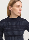 SALE  |  Toorallie</p>Gradient Stripe Funnel</p>(French Navy)</p>Available: Size 14