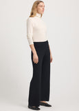 Toorallie</p>Wide Leg Knit Pant</p>(Black)
