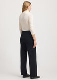 Toorallie</p>Wide Leg Knit Pant</p>(Black)