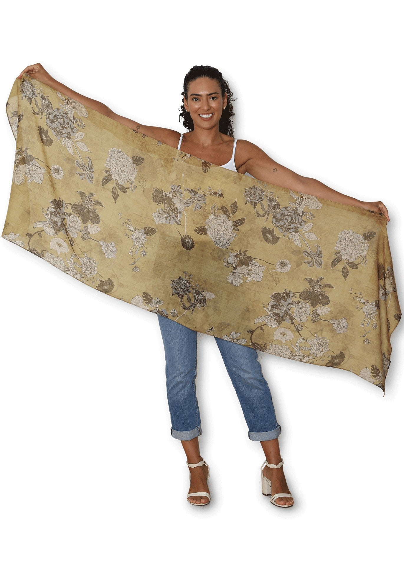Artist Scarf Collection</p>Narrow Wool Scarves</p>(available in various designs)