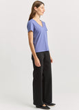 Toorallie</p>V Neck Tee</p>(Denim Blue)
