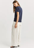 Toorallie</p>V Neck Tee</p>(Navy)
