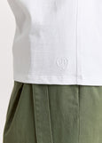 Toorallie</p>V Neck Tee</p>(White)