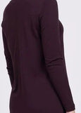 SALE  |  Foil</p>Funnel Of Love Sweater</p>(Dark Cherry Marl)</p>Available: X-Small & X-Large