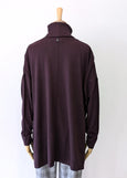 SALE  |  Foil</p>Funnel Of Love Sweater</p>(Dark Cherry Marl)</p>Available: X-Small & X-Large