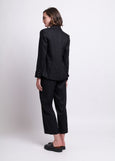 SALE | Foil</p>By The Book Blazer</p>(Black)</p>Available: size 8