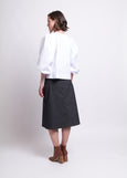 Foil</p>Stud Muffin Skirt</p>(Black)
