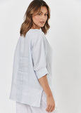 SALE  |  Naturals by O&J</p>Relaxed Fit Top</p>(Gingham)</p>Available: size Small & Medium