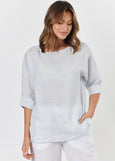 SALE  |  Naturals by O&J</p>Relaxed Fit Top</p>(Gingham)</p>Available: size Small & Medium
