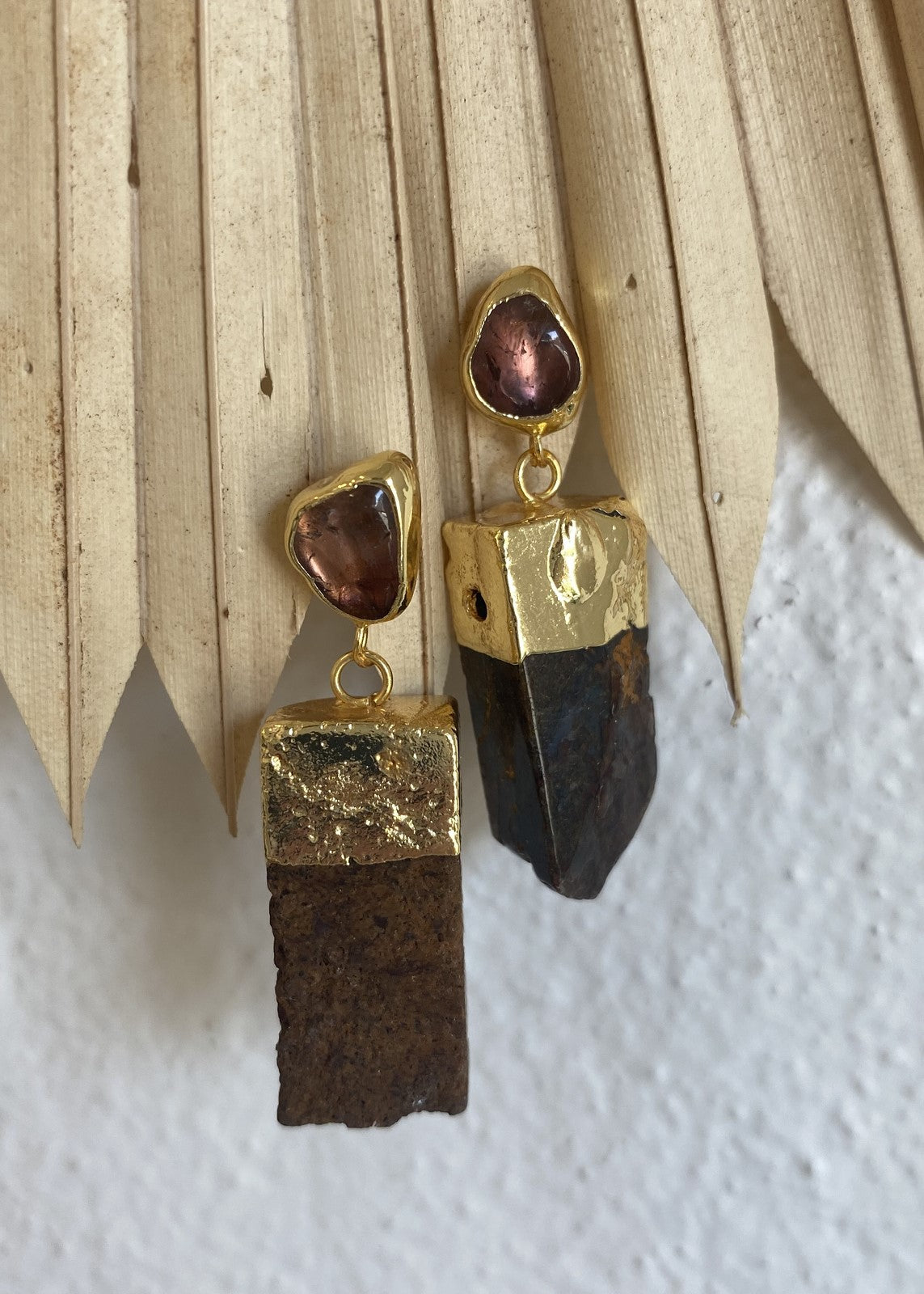 Inartisan</p>Aslan Double Drop Earrings