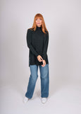 Mae</p>Turtle Neck Tunic</p>(Forest)