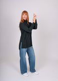Mae</p>Turtle Neck Tunic</p>(Forest)