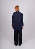 Mae</p>Turtle Neck Tunic</p>(Navy)