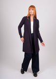 Mae</p>Emily Edge to Edge Cardigan</p>(Plum)
