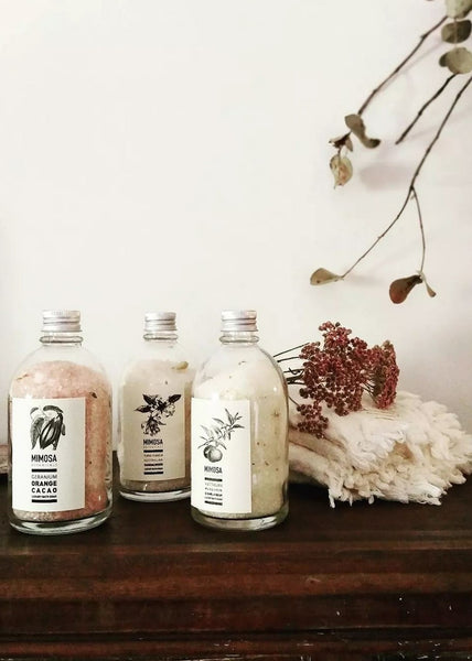 Mimosa Botanicals</p>French Apothecary Bath Soaks</p>(scent options)
