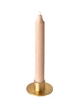 Fog Linen Work</p>Brass Candle Holder Round
