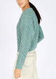 IrelandsEye</p>Cara Crew Neck</p>(Ocean Mist)
