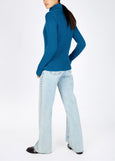 IrelandsEye</p>Rylee Roll Neck</p>(Sapphire Marl)