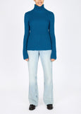 IrelandsEye</p>Rylee Roll Neck</p>(Sapphire Marl)