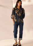 Lania</p>Chino Shirt</p>(Steel)